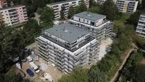 barrierearme Neubauwohnung mit 5 Zimmern, Designbelag, 4 Balkonen, 2 Bädern, HWR, Keller, Tiefgarage – 18059 Rostock – Vorschaubild 6