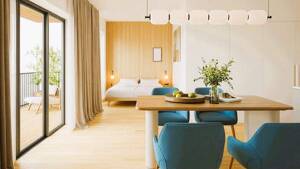 Super schöne Dachterrassenwohnung mit Blick in den grünen und ruhigen Innenhof! – 91054 Erlangen – Vorschaubild 2