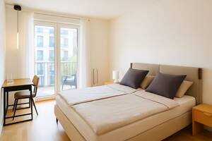 Bezugsfrei: Luxus-2-Zimmer-Neubauwohnung mit 2 Balkonen nahe East Side Gallery & Spree – 10243 Berlin – Vorschaubild 7