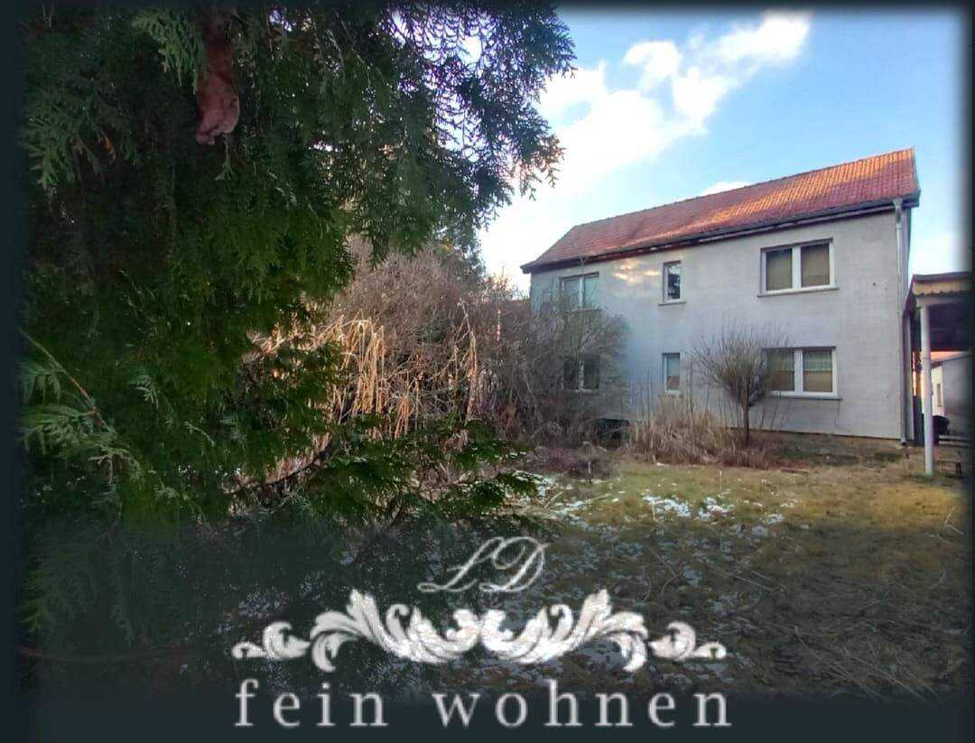*WIEDER VERFÜGBAR*Einfamilienhaus mit großem Carport/Werkstatt, Nebengelass weitläufigem Grundstück inklusive – Ballhausen – Bild 1 von 9