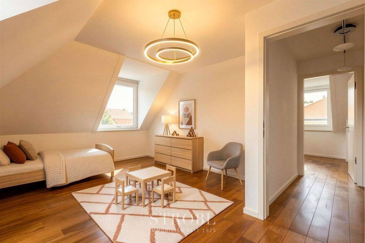 FLAIR | 4-Zimmer-Penthouse mit Dachterrasse in der Menterschwaige – München – Vorschaubild 7