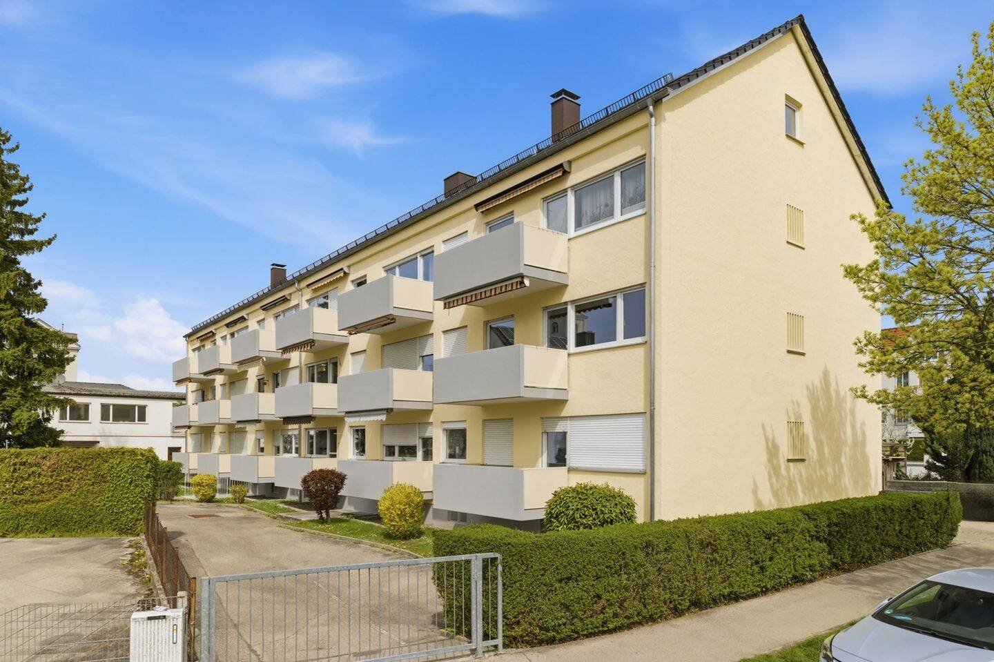 Vermietete 3-Zimmer-Wohnung mit Balkon in Augsburg-Lechhausen