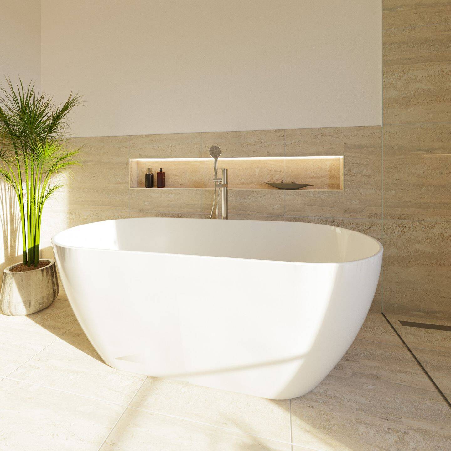 WE Lux 1 /// Exklusive 4-Zimmer-Erdgeschosswohnung mit privatem Gartenanteil (WE 3.1+3.2) – Freiburg im Breisgau – Vorschaubild 4