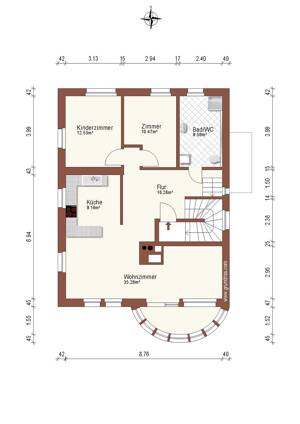 STADTVILLA - TEILBAR ODER ALS EINFAMILIENHAUS NUTZBAR – 1069 Dresden – Vorschaubild 4