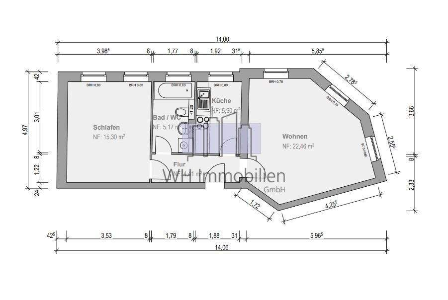 2 Zimmer-Wohnung in Chemnitz-Kappel – Chemnitz – Vorschaubild 7