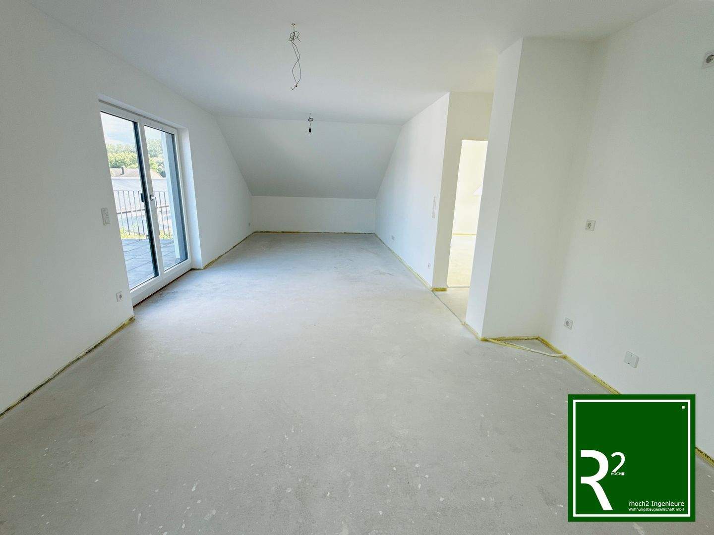 Neubau 2 ZKB mit großer Dachterrasse 30m2 - Fernwärme - KFW 55EE – Ingolstadt – Vorschaubild 8