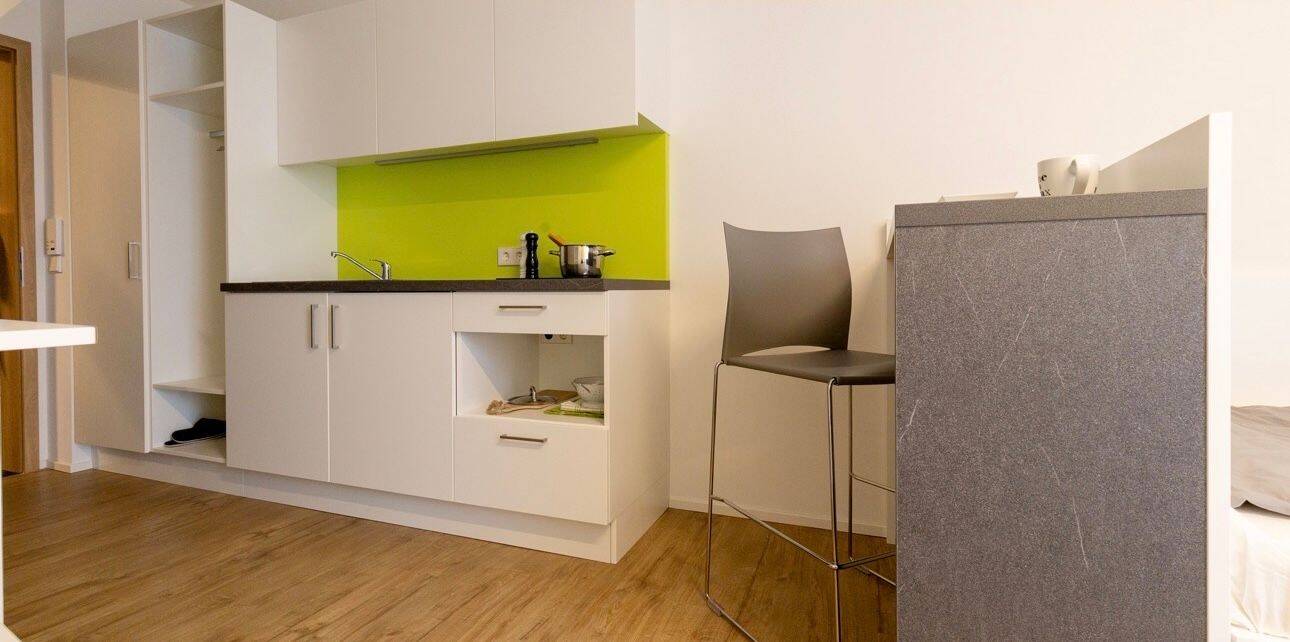 Möblierte Einzimmerwohnung für Studenten in top Lage – Würzburg – Vorschaubild 4