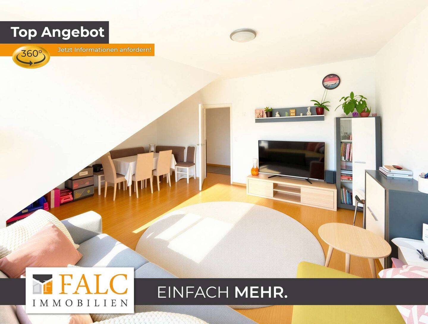 Stadtnah, aber nicht mittendrinnen - modernisierte 3-Zimmer-Wohnung – Pforzheim – Vorschaubild 2