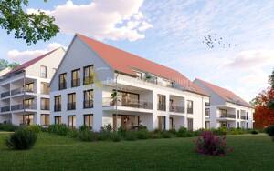 Erstbezug 2-Zimmer-Neubauwohnung mit Terrasse und eigenem Gartenanteil – 71540 Murrhardt – Vorschaubild 2