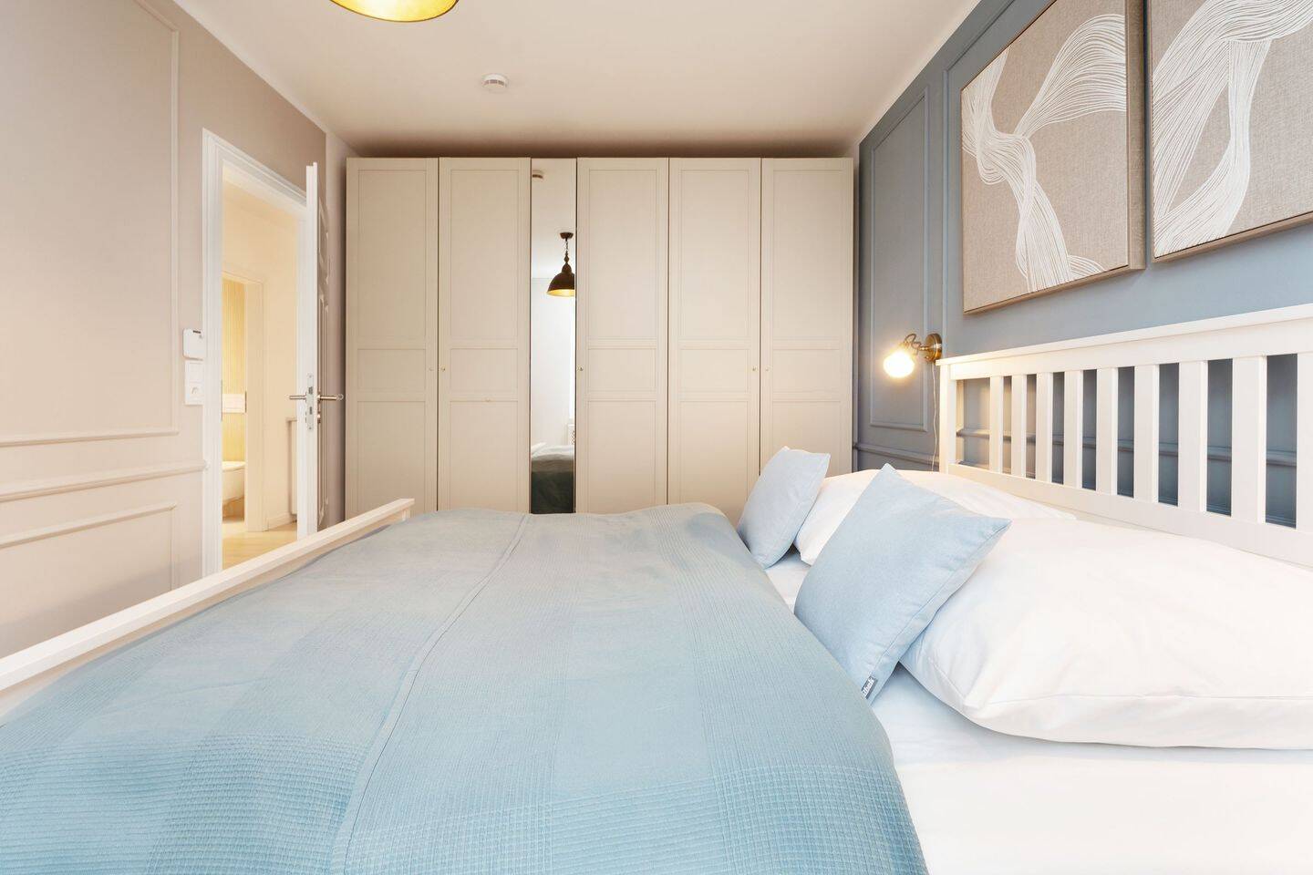 Travemünde-Priwall: Stilvolle Ferienwohnung mit großer Terrasse in Strandnähe – Lübeck – Vorschaubild 9