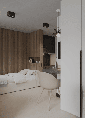 Erstbezug - Livus Bonn Style – Micro-Apartments 16qm ab 650€, All-in-Miete – 53111 Bonn – Vorschaubild 6