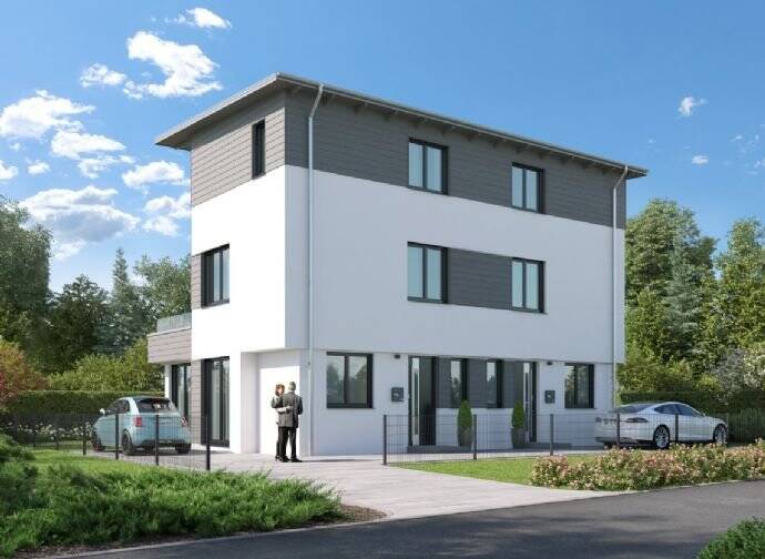 RUHIG - URBAN - IDYLLISCH: Energieeffiziente Neubau-Doppelhaushälfte für Paare und Familien – Hamburg – Vorschaubild 2