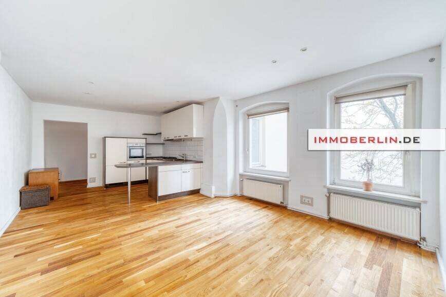 IMMOBERLIN.DE - Raumstarke gepflegte Altbauwohnung in ruhiger Stadtlage nahe dem Engelbecken – Berlin – Vorschaubild 3