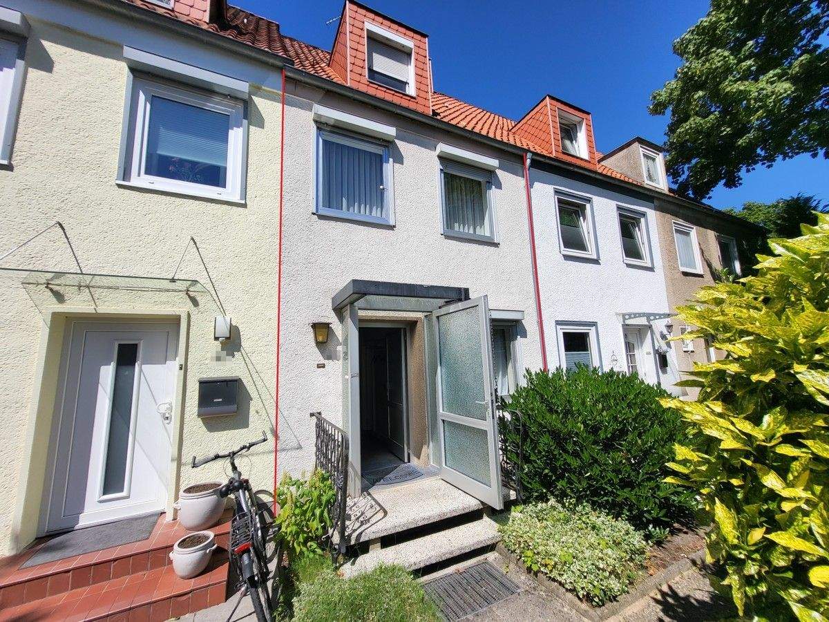 Reihenmittelhaus mit Garten in Lübeck-St. Gertrud (Marli)