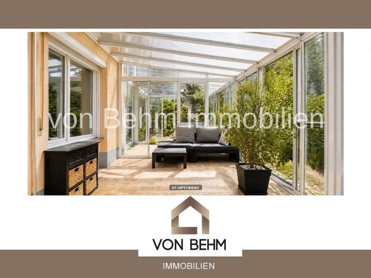 Charmante Erdgeschosswohnung mit eigenem Garten, Wintergarten und Doppel-Carport – 85057 Ingolstadt – Bild 1 von 9