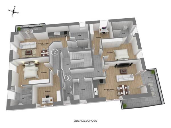 Etagenwohnung in 49808 Lingen mit 82,8 m² kaufen