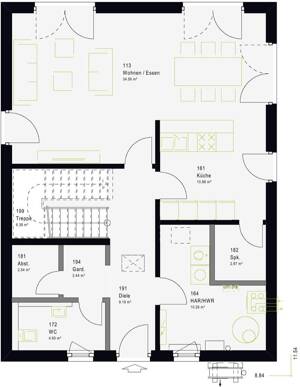 Einfamilienhaus 139 m² in Waldhausen | KfW-55-Standard – 30519 Hannover – Vorschaubild 6