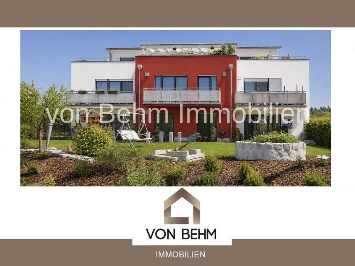 Moderne 2-Zimmer-Eigentumswohnung mit Balkon, Stellplatz & nachhaltigem Energiekonzept in Oberhausen – 86697 Oberhausen – Bild 1 von 9