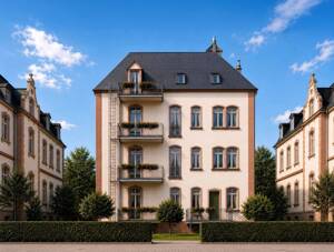 Gründerzeit trifft Moderne: 2-Zi.-Gartenwohnung in stilvoll sanierter Villa in Friedbergs Toplage - Erstbezug 2027 – 61169 Friedberg – Vorschaubild 1