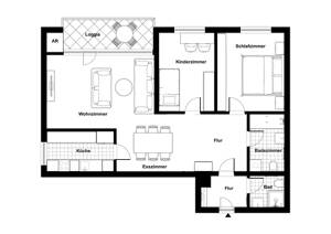 Hell, geräumig, mit Aufzug: Ihre neue 3-Zimmer-Wohnung in Hillegossen – 33699 Bielefeld – Vorschaubild 8