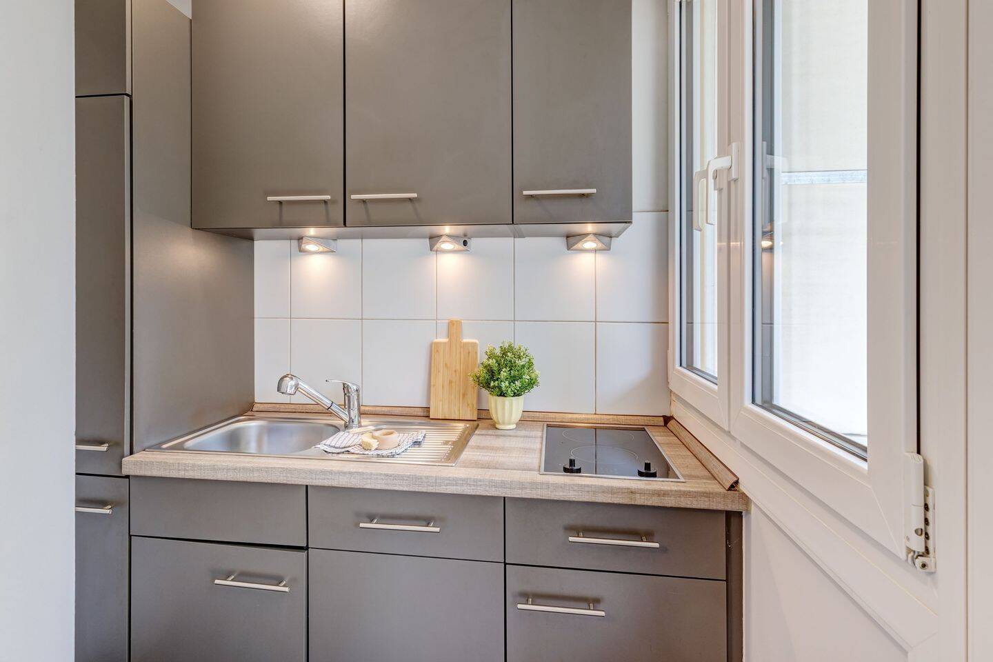 Ramersdorf: 1-Zimmer Apartment zum ruhigen begrünten Innenhof - frei – München – Vorschaubild 6