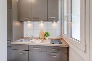 Ramersdorf: 1-Zimmer Apartment zum ruhigen begrünten Innenhof - frei – 81549 München – Vorschaubild 6
