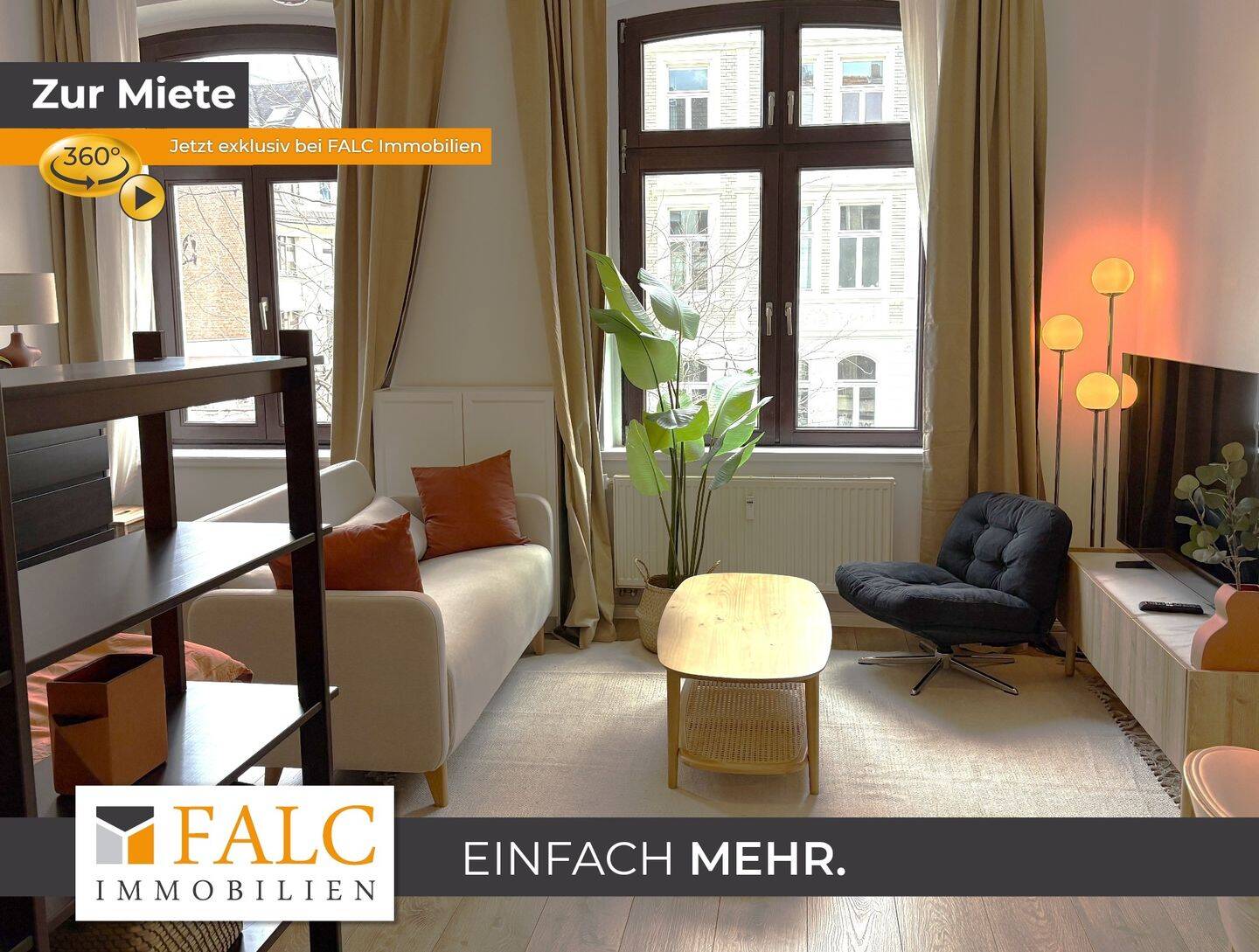 Historischer Charme × modernes Wohnen - möblierte 1,5-Zimmer-Wohnung in Köln-Nippes