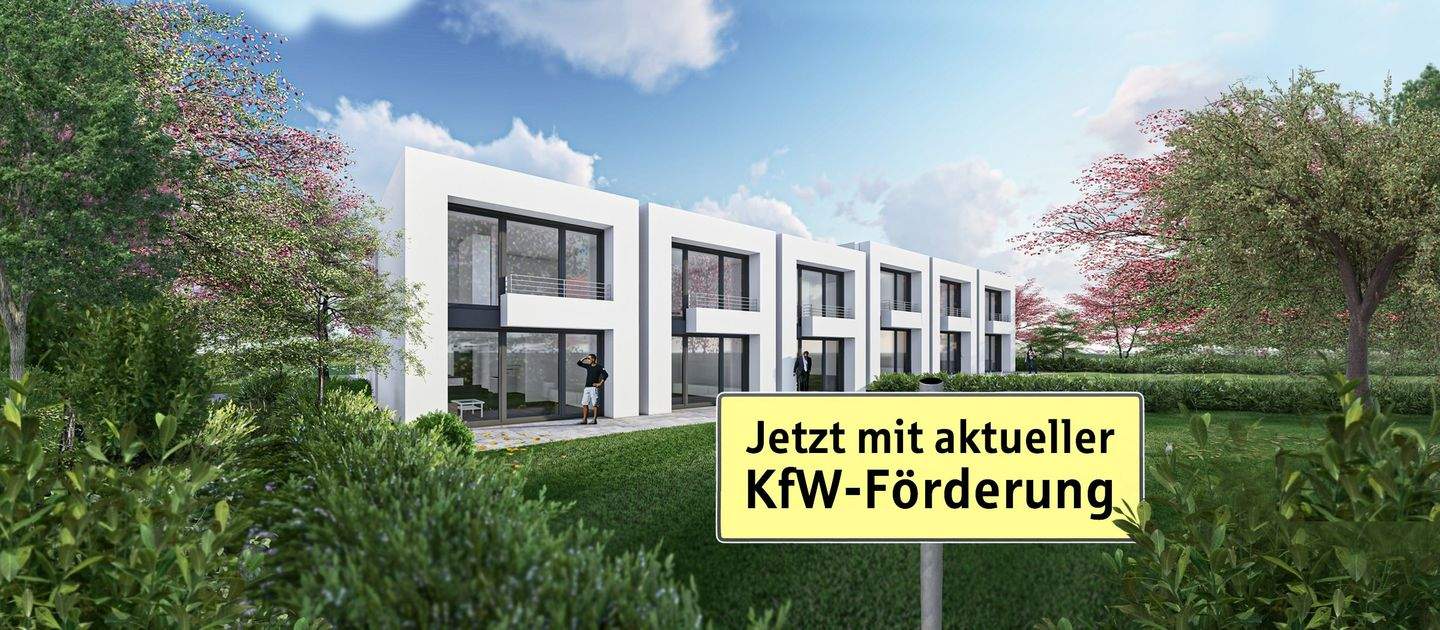 Neubau von modernen und ruhig gelegenen Reihenhäusern in attraktiver Wohnlage von Trier-Tarforst – Trier – Bild 1 von 6