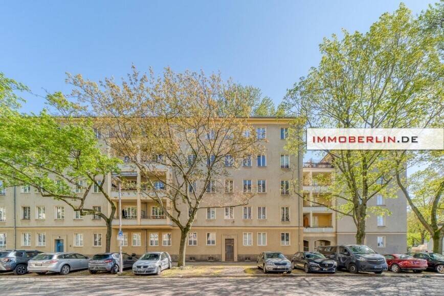 IMMOBERLIN.DE - Top-Citylage! Helle 2-Zimmer-Wohnung mit Sonnenbalkon nahe Frankfurter Tor – Berlin – Vorschaubild 2