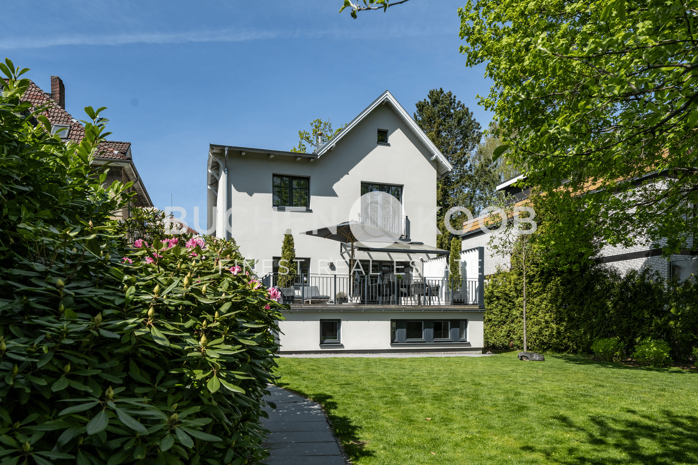 In fünf Minuten zum Eppendorfer Baum: Jugendstilvilla mit sonnigem Garten in HH-Groß Borstel – Hamburg – Vorschaubild 8