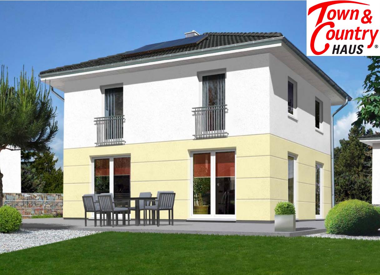 Modernes Stadthaus Flair 124 ZD mit ca. 128,65 m² – familienfreundlich, energieeffizient, zukunftssicher in ZAPFENDORF bei Bamberg