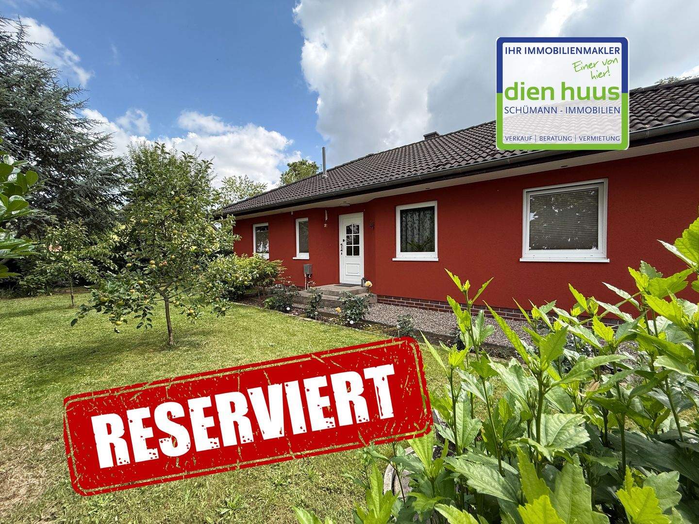 ! RESERVIERT! Bungalow mit gepflegtem Grundstück in idyllischer Lage – Warnow – Bild 1 von 9
