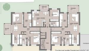 Moderne 2,5 u. 3,5 Zimmer-Wohnung mit sonnigem Balkon oder Terrasse in Aichwald-Schanbach – 73773 Aichwald – Vorschaubild 4