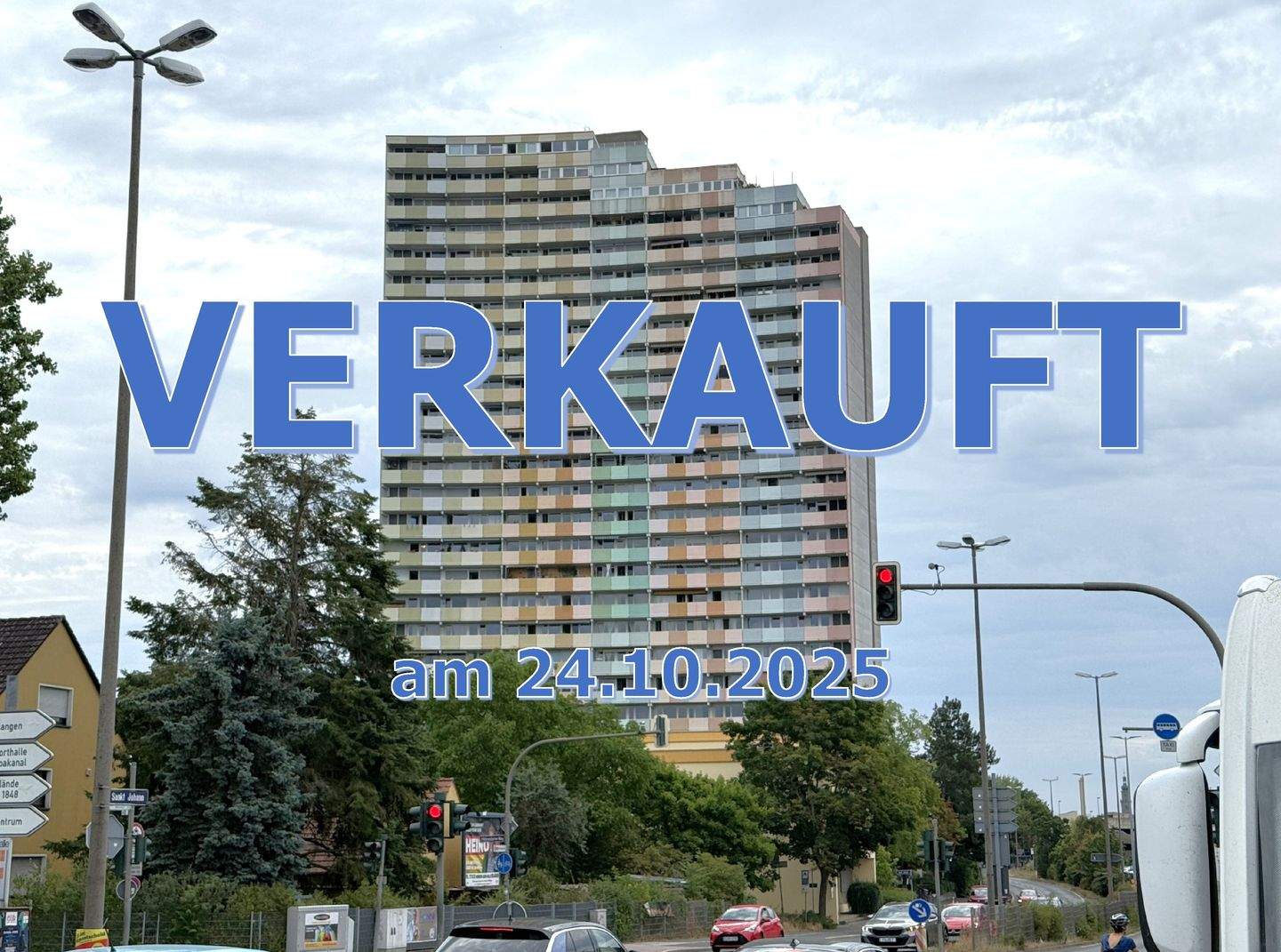 +++ VERKAUFT 24.10.2025 +++ PROVISIONSFREI ! LANGER JOHANN ! 2- bzw. 3-Zimmer-ETW | WEST-Balkon | KELLER-Abteil | KFZ-Stellplatz im Parkhaus – Erlangen – Bild 1 von 9