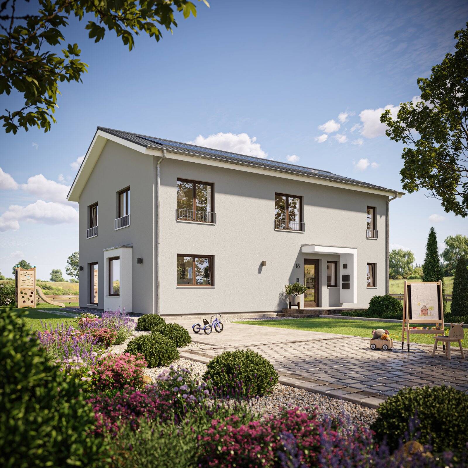 Dein individuelles Traumhaus in Verchen - Mehrgenerationenhaus für die ganze Familie – Nossendorf – Bild 1 von 9