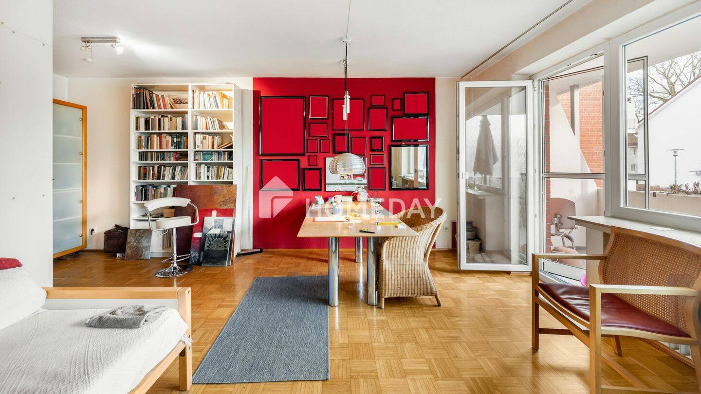 Charmante, barrierearme Wohnung mit Loggia | für Paare & Singles jeden Alters | OL-Donnerschwee