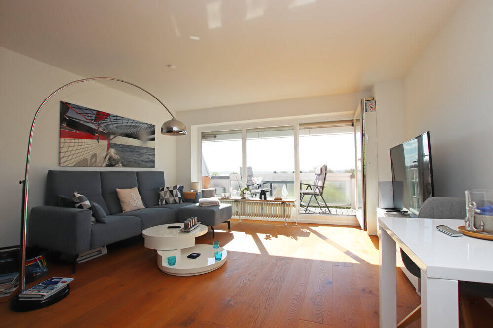 Wohnen in Travemünde: Exklusive Wohnung mit Balkon und traumhaftem Blick auf Ostsee und Travemündung – Lübeck – Vorschaubild 3