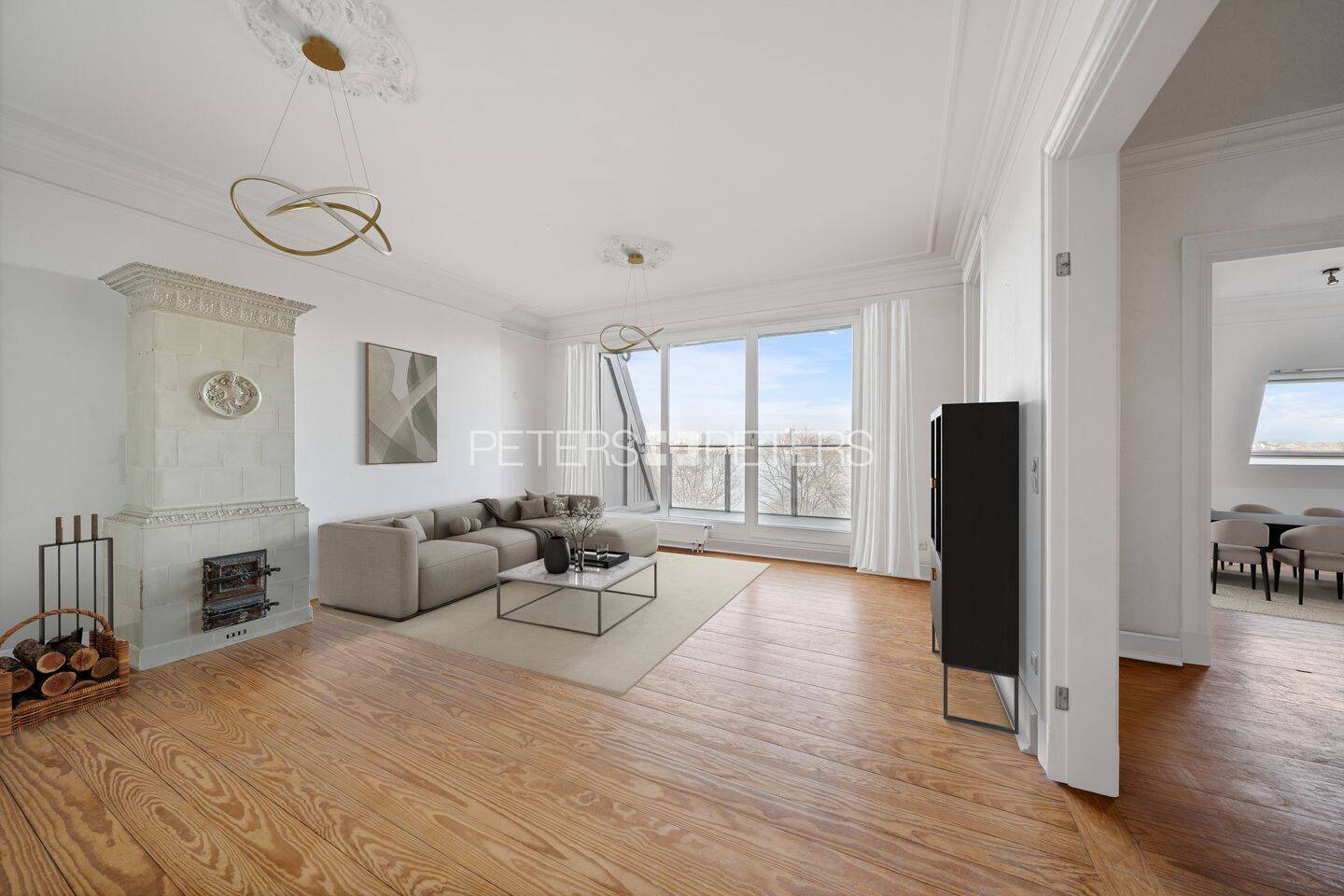 + Wo die Alster zum täglichen Begleiter wird - Penthouse mit Alsterblick + – Hamburg – Vorschaubild 6