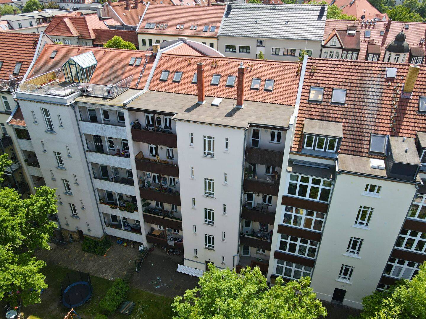 Maisonettewohnung mit Balkon im beliebten Leipzig-Gohlis – Leipzig – Vorschaubild 2