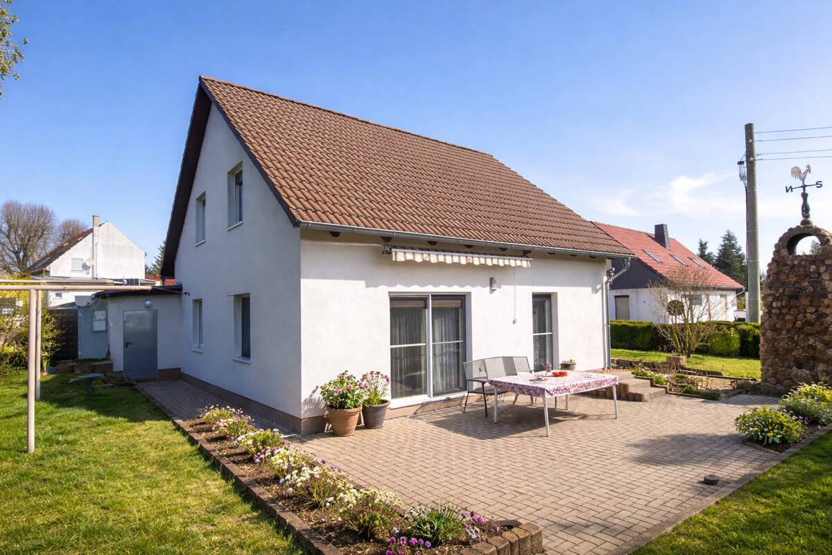 STILVOLLES EINFAMILIENHAUS IN BENNDORF! – Benndorf – Bild 1 von 9