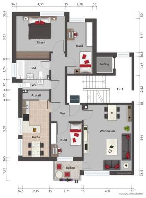 Gepflegte Etagenwohnung zum Kauf mit Balkon in Hamburg Stellingen - Wentzel Dr. – 22525 Hamburg – Vorschaubild 2