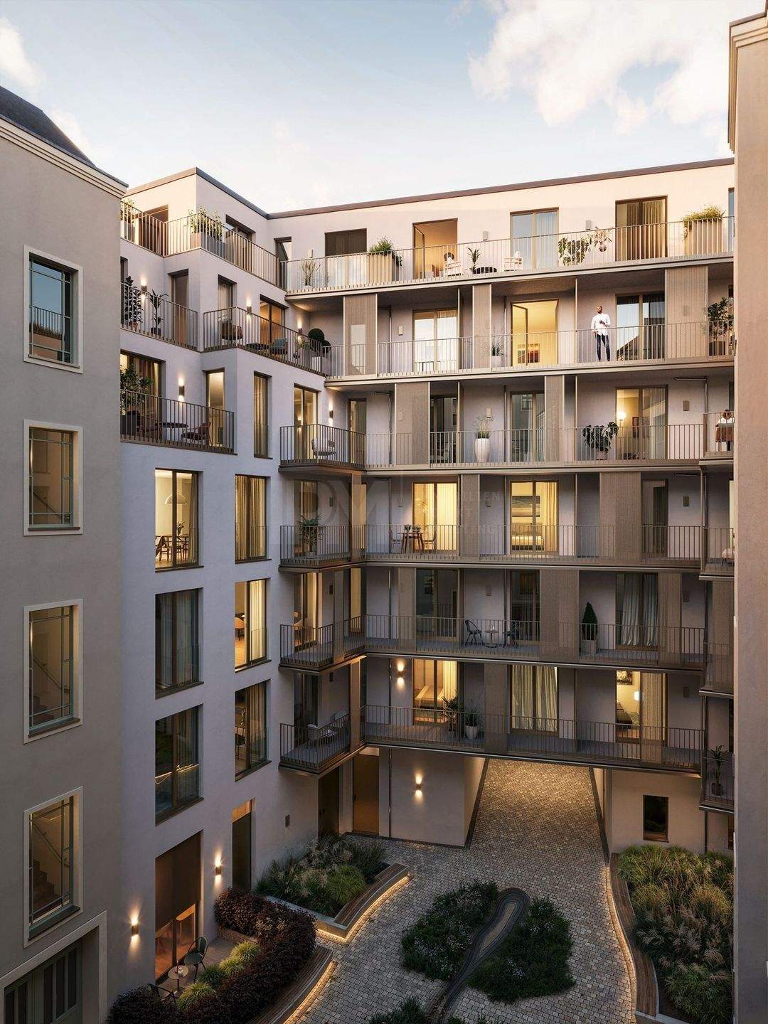 Berlin Mitte: KfW40 Neubau - Ruhige 3-Zimmer-Wohnung mit Balkon zum Innenhof – Berlin – Vorschaubild 6