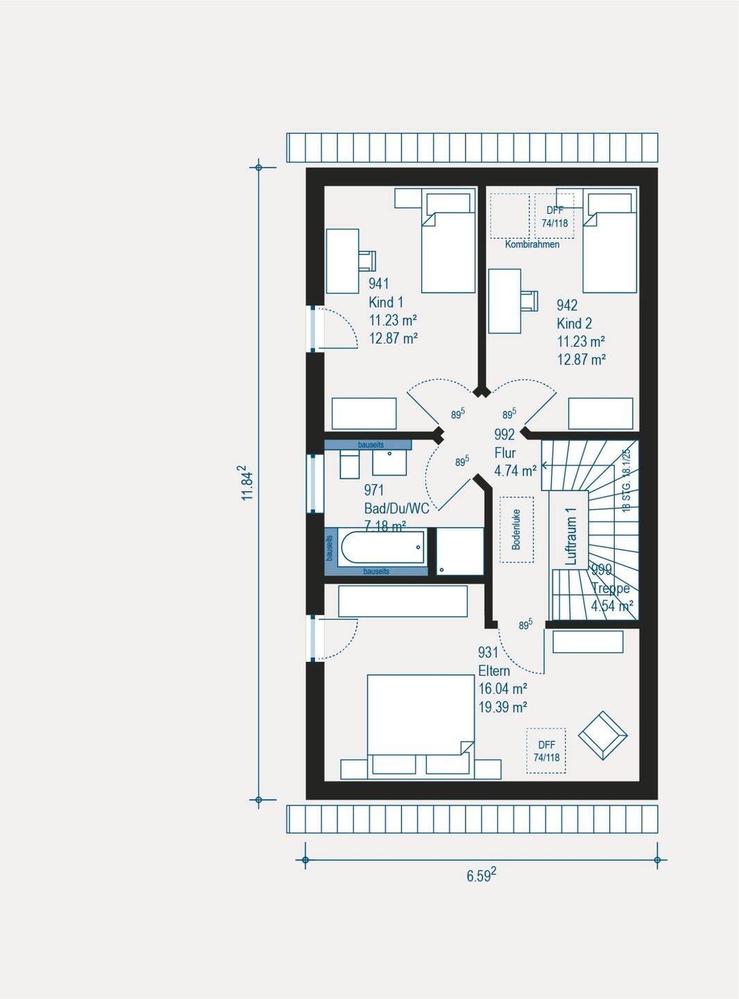 Moderne trifft individuellen Komfort - Ihre Doppelhaushälfte mit viel Raum – Ingolstadt – Vorschaubild 3