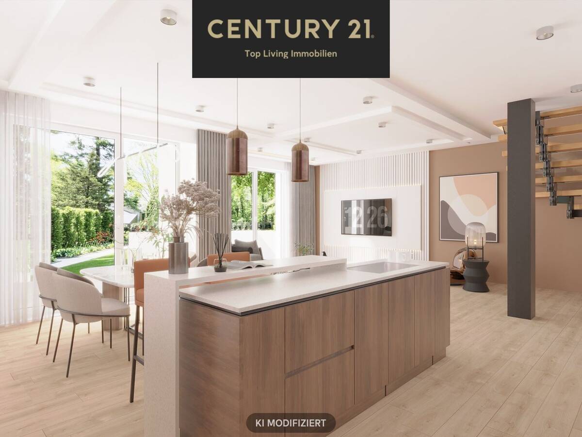 Exklusive Maisonette mit eigenem Garten, Aufzug, Garage & Hausgefühl auf zwei Ebenen – 65189 Wiesbaden – Bild 1 von 5
