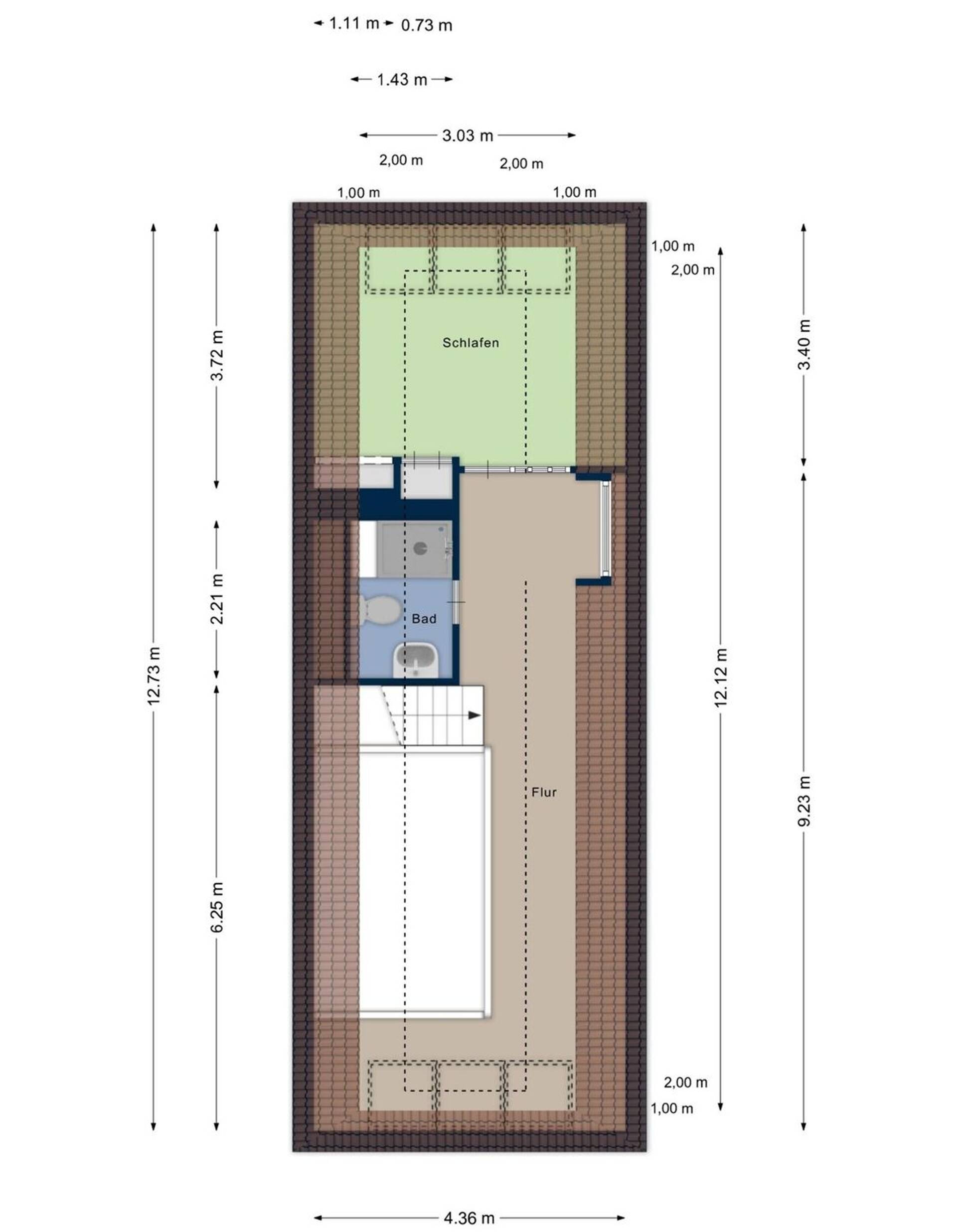 Terrassenwohnung in 50667 Köln mit 95,6 m² kaufen