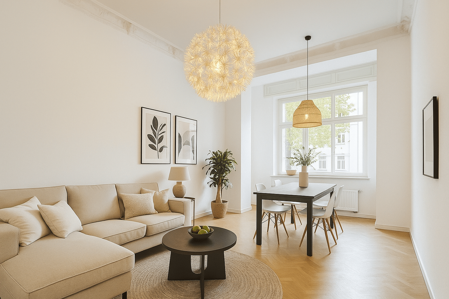 Bezugsfrei! Geräumige Erdgeschosswohnung mit Mini-Terrasse in begehrtem Winsviertel – Berlin – Vorschaubild 5