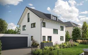 Ruhiges Neubauprojekt Einfamilienhaus (hintere Grundstückshälfte) - modern und energieeffizient (A+)