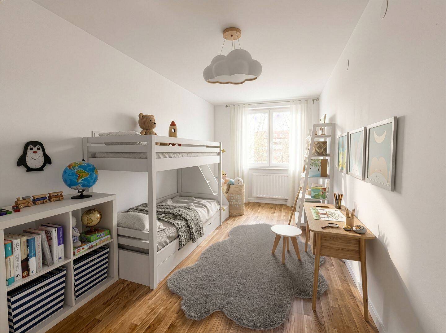 Helle und geräumige 3-Zimmerwohnung mit Balkon, Aufzug und TG – Leipzig – Vorschaubild 3