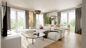 Moderne 1-Zimmer-Wohnung mit Terrasse - Farmsen-Berne - Wentzel Dr. – 22159 Hamburg – Vorschaubild 4