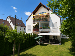 Moderne 2,5-Zimmer-Maisonettewohnung mit traumhaftem Garten in München-Feldmoching/Hasenbergl